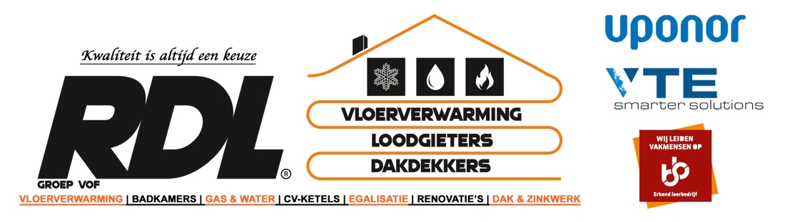 RDL | Loodgieters | Vloerverwarming | Dakdekkers