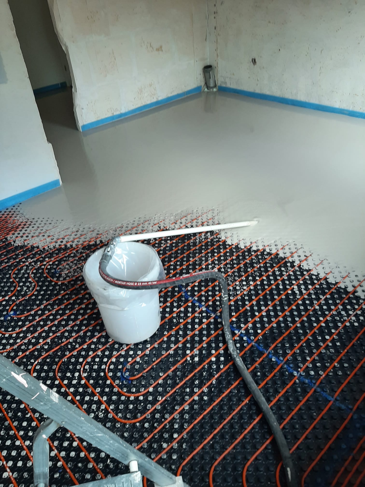 Renodexx vloerverwarming project RDL Installaties