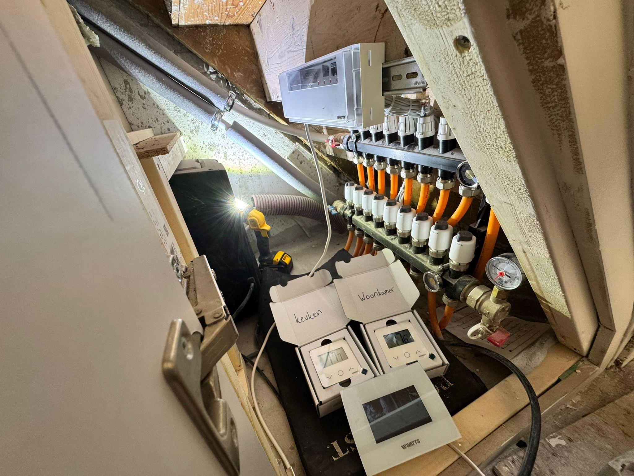 Renodexx vloerverwarming installatie door RDL